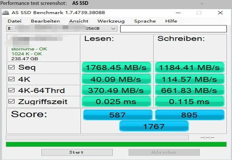 Bulk Price 256GB 512GB M. 2 Nvme 2280 High Quality Chipstark/OEM SSD